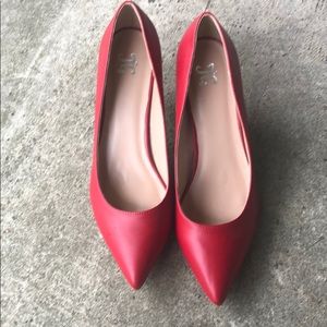 NWOB Red Pumps Size 10
